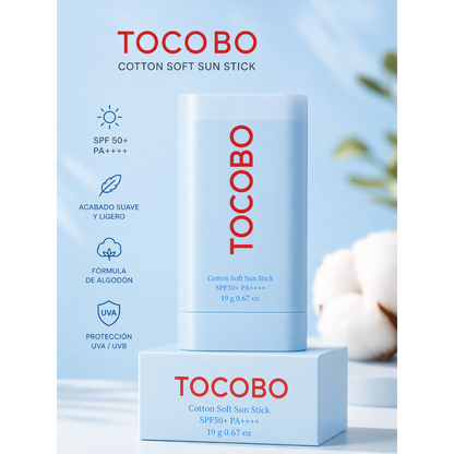TOCOBO Cotton Soft Sun Stick SPF 50+ PA++++